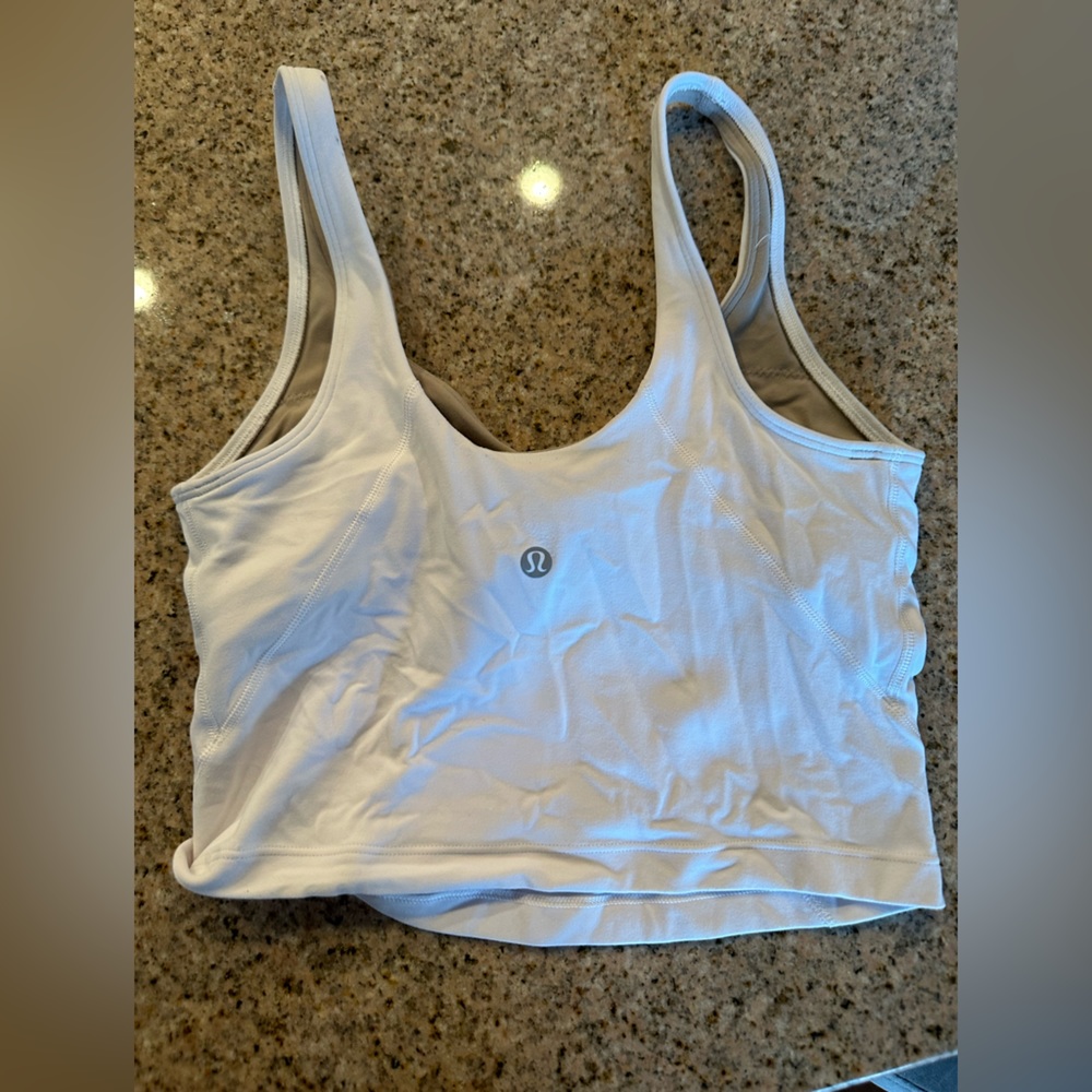 Lululemon tank top- built in bra - great condition